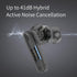 S4 Wireless Earbud, Bluetooth 5.2 Headphones with Hybrid ANC+ENC, IPX5 Water Resistant, 24Hrs Playtime (Black)