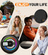 Greadio Discman Portable CD Player with Speaker Bluetooth for Car with FM Transmitter Rechargeable Lightweight