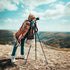 Auleda 71 6.6 LB Camera Tripod Aluminum Tall Tripod Stand Compatible with Canon Nikon with Wireless Remote Phone Holder