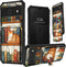 AIRWEE for Google Pixel 6A Case with Card Holder, Military Grade Shockproof Wallet