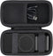 khanka Hard Travel Case for Anker MagGo 6600mAh/10000mAh Power Bank, Qi2 Certified Portable Charger (Black)