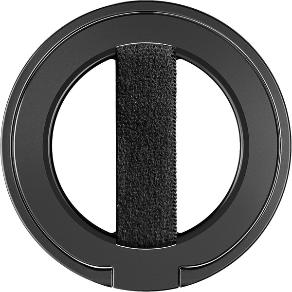 EWA MagOne Ultra Phone Grip Stand with Replaceable Elastic Finger Loop, Removable Magnetic Ring Holder