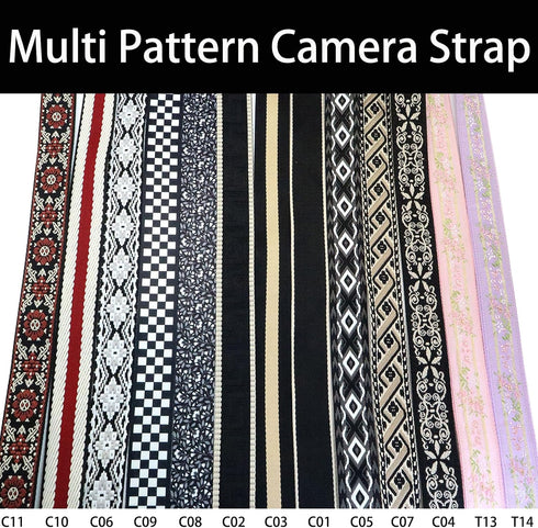 1.5" Vintage Quick Release Camera Strap for DSLR & Mirrorless Cameras