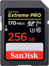 SanDisk Extreme Pro 256GB SDXC Card Bundle with (1) Everything But Stromboli 3.0 Reader for Canon EOS R5, R6 Class 10