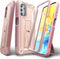 Samsung Galaxy A32 5G Case - Pink with Built-in Screen Protector, Kickstand & Ultimate Drop Protection.