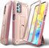 Samsung Galaxy A32 5G Case - Pink with Built-in Screen Protector, Kickstand & Ultimate Drop Protection.