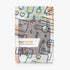 kwmobile Dandelion Love Grey Cover for Kobo Libra - Stylish eReader Case