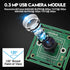 IFWATER 120 60fps 10.2Inch 3.3ft/1m USB Camera Module Degree Wide Angle Lens High Speed Mini Webcam for Industrial