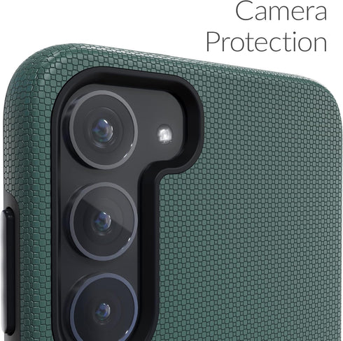 Crave Dual Guard Case for Samsung Galaxy S23 Plus, Shockproof Protection Dual Layer Case, Forest Green