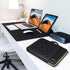 Lacdo 360° Protective Laptop Sleeve Case: Elegant Black, 15-15.6 Inch for Acer, HP, Dell, ASUS, Compatible with Various