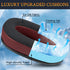 SOULWIT Cooling Gel Earpads Replacement for Logitech G Pro, G Pro X, G Prox 2, G Pro X SE Headphones - Burgundy