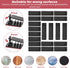 Cable Management Clips, 20 Pcs Black Self-Adhesive Wire Organizers for TV PC Ethernet Cable Under Desk