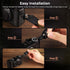 Adjustable Braided Shoulder Strap for Cameras with O-Ring and Leather Pad - SmallRig