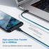 Type C Fast Charging Charger, 2 Pack USB Android Phone Wall Block & Charge Cable for Samsung Galaxy