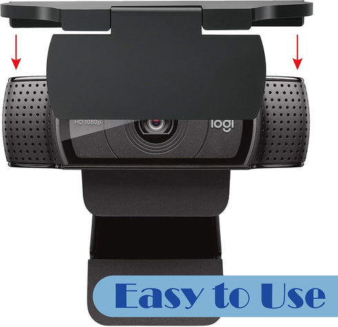 imluckies C920/ C920x/ C930e/ C922x/ C922 Webcam Cover for Logitech HD Pro Stream Webcam, Physical Anti-Peeping, Camera