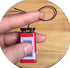 (Pack of 5) T-Type 9V Battery Connector, 9 Volt Battery Clip with Wire and Hard Buckle Plastic Housing