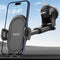 APPS2Car Suction Cup Phone Mount, Universal Phone Holder for Car Windshield/Dashboard, Compatible with All Cellphones