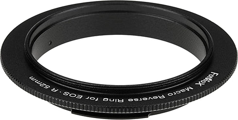 Fotodiox 52mm 52mm Cameras,Black,52-CRF Macro Reverse Ring Compatible with Canon RF - Camera Mount to Filter Thread