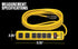 Yellow Jacket 5138N 15-Foot Cord Jacket, 6-Outlet Surge Protector, 1440J, Yellow/Black