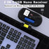 COVEVA 2.4GHz 104 Wireless Keyboard and Mouse Combo, Wireless Keyboard Mouse with USB Receiver, Water-Dropping Keycaps