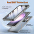 Cozycase Waterproof Case for Samsung Galaxy S23 Ultra - 360 Heavy Duty Full Body Protection, Shockproof, Dustproof,