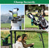 MoKo Phone Stand Golf Cart Mount, Cell Phone Holder for Golf Analyzer, Fits 4.7" - 6.8" Phones, Black