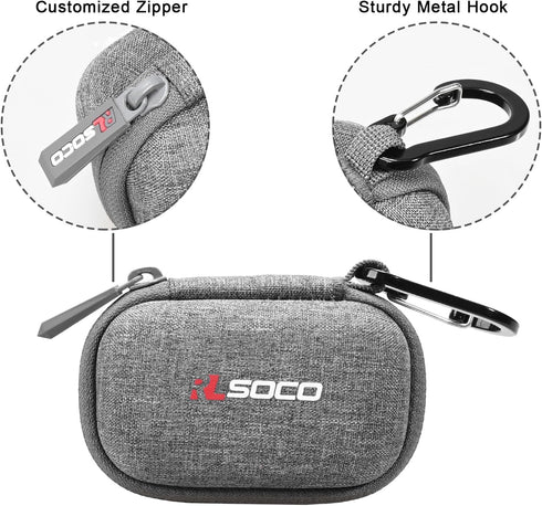 RLSOCO Carrying Case for Anker Nano 621 Power Bank Portable Charger - Grey (Case Only)