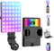 ENEGON RGB Selfie Light, 360 Full Color RGB Video Light with 24 Effects,