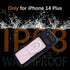 iPhone 14 Plus Waterproof Case with Screen Protector, Full Body Heavy Duty Protection Magnetic Case, Shockproof, Dustproof, Snowproof Case for iPhone 14 Plus 6.7 Inch 2022 (Black)