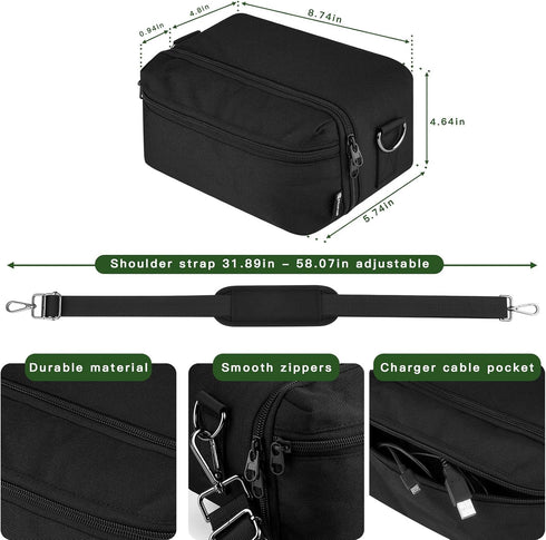 Travel Case for Anker 548 Power Bank (PowerCore Reserve 192Wh), Portable Outdoor Generator Storage Bag