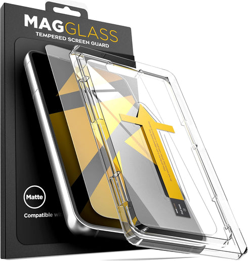 magglass Matte Screen Protector for Galaxy S22 Plus - Anti Glare Tempered Glass Display Guard with Fingerprint Sensor