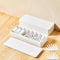 Tatuo 2 Pcs Cable Organizer Box with Wire Ties, Plastic Cord Storage Box with Lid for Home Office Accessories