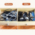 120PCS 6 Inch MVYC Reusable Cable Ties Wire Ties Cord Organizer Cable Organizer Adjustable Management Black