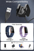 Compatible for Fitbit Charge 3 Charger Replacement USB 3.3ft Charging Cable Cord Accessories for Fitbit Charge 3/Fitbit Charge 4 Fitness Activity Tracker.