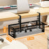 Under Desk Cable Management Tray, Cable Organizer, Cord Management Box for Office, Home, No Drill Required
