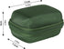 khanka Hard Case Replacement for Anker 45W Wall Charger, 5,000mAh 20W Portable Charger, Case Only (Green)