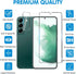 Screen Protector (3 Pack) for Samsung Galaxy S22 5G, 9H Tempered Glass, Ultrasonic Fingerprint Compatible, HD Clear, Case Friendly, 6 Pack Including Camera Protectors