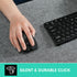 Perixx PERIMICE-621B Wireless Mouse, Silent Click, Ergo Design, Compatible with Desktop and Laptop PC