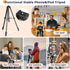 64” Phone&Tablet Tripod, Aureday Cell Phone Tripod for iPhone with Wireless Remote, Extendable Stand for Video