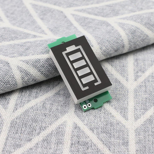 Create idea 4Pcs Battery Capacity Indicator Module 3-34V, Compatible with 1S to 8S Battery Charge Indicator Module