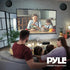 Pyle PDIC61RDBK In-Wall/In-Ceiling Dual 6.5-Inch Speaker System, 2-Way, Flush Mount, Black (Pair)
