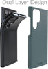 Crave Dual Guard Case for Samsung Galaxy S22 Ultra, Forest Green, Shockproof Protection, Dual Layer TPU/PC