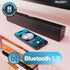 Majority Sound Bar for Smart TV, 50 Watts, 2.0 Bluetooth, 15 Inch Home Audio Sound Bar, Bowfell Black