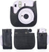 Phetium Instant Mini 12 Camera Protective Case for Instax Mini 12 11, PU Leather Bag with Pocket and Adjustable Strap -