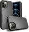 Compatible for Apple iPhone 12 Pro Max Cases - Heavy Duty Shockproof Protective Cover in Black & Black