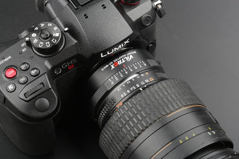 Viltrox NF to M4/3 Lens Adapter, Manual Focus Aperture Ring Adapter for Nikon F D S AI G Series to Micro 4/3