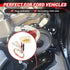 RED WOLF Car Door Speaker Wiring Harness Connector for 2011-2021 Ford F150 Escape Focus Bronco Mustang, 2 PCS