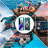 Guppy Galaxy S24 Ultra Case: Magnetic, Waterproof, IP68, 6.6FT Drop Proof, Built-in Screen Protector, Rugged Cyan.
