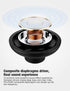 Otium Wireless Bluetooth Earbuds - IPX7 Waterproof Sports Headphones, 15H Playtime, Sound Isolation, Black.