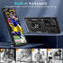 DEERLAMN Slide Camera Cover Case for Samsung Galaxy S24 Ultra with Screen Protector, Military Grade Shockproof - Black